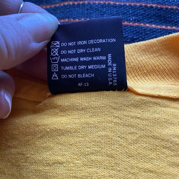 Vintage Screen Stars 80’s Double Sided Football Graphic Tee Shirt. USA. Large. - Picture 4 of 12